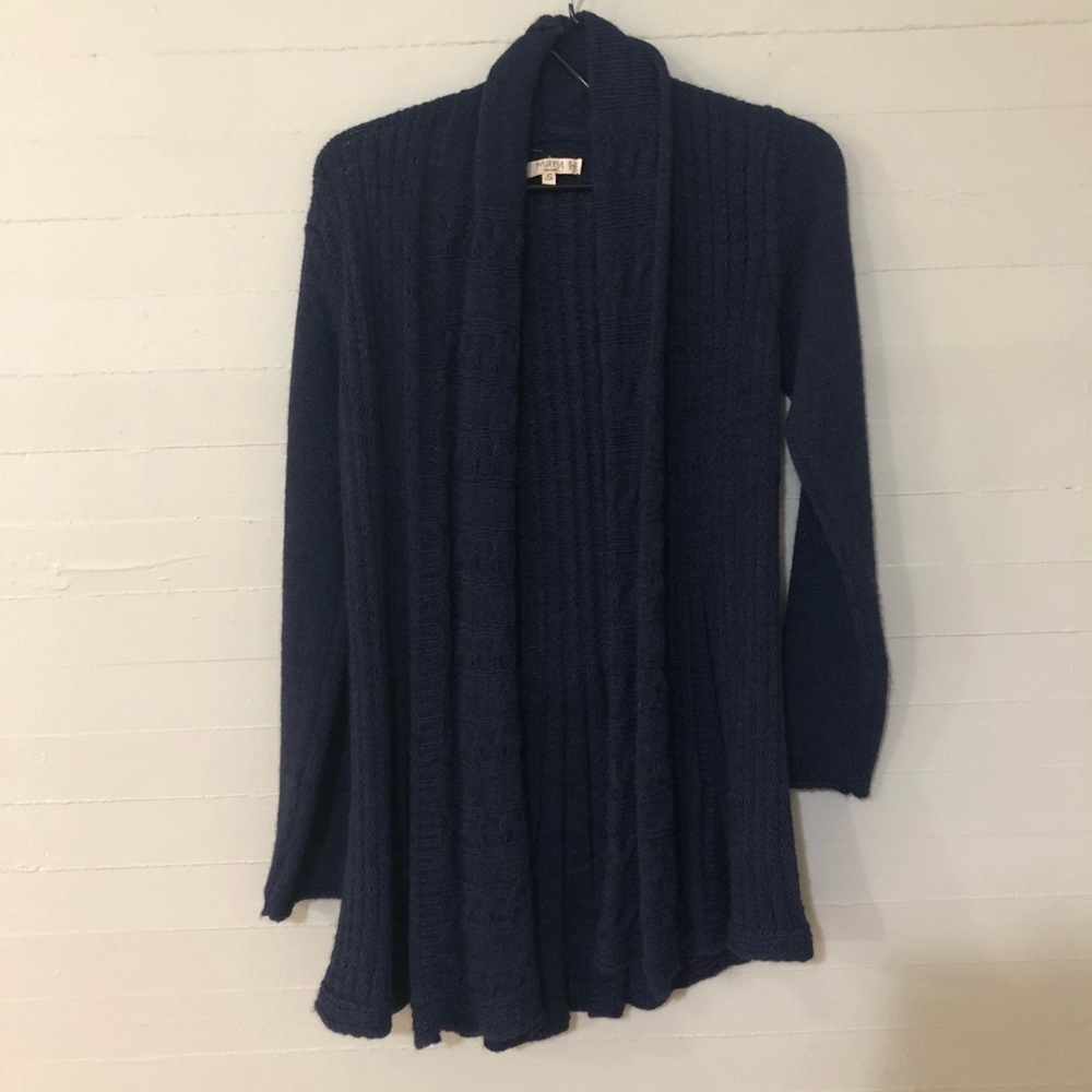 Mary Firenze Made in Italy Wool Alpaca Blend Cardigan SZ S